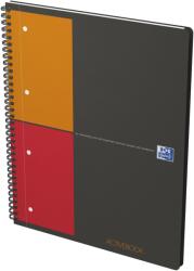 OXFORD Agenda org oxford international active book a4+ 80f spira pefc patratele gri - Set 5 (100104329)