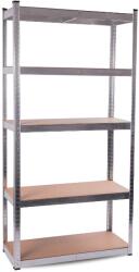 AGA fém, 174×75×30 cm, 5 polccal (MR4601)