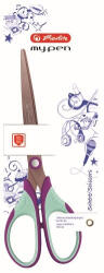 Herlitz Foarfeca my. pen varf ascutit 18cm lila/menta blister (50046744)