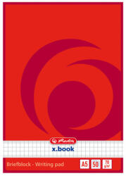 Herlitz Bloc notes a5 50f patratele x. book - Set 10 (0717538)
