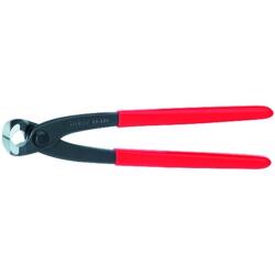 KNIPEX 99 01 220 EAN Betonszerelő fogó (rabitzfogó) műanyaggal bevonva feketére foszfátozott 220mm (99 01 220 EAN)