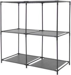 DOCHTMANN tároló állvány dobozok számára, 68, 5×34, 5×70 cm, 4 polcos (400143)