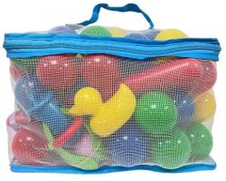 Plastica Пластмасови топки с пате и въдица, 62бр, 6см (91654)