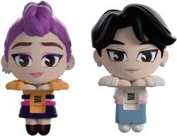 Youtooz Set figurine Youtooz Animation: Kpop Demon Hunters - Jinu & Rumi (Monitor Buddiez) #8 (YOTO71287) Figurina