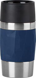Emsa Travel Mug Compact thermal mug 0.3 liters (dark blue, screw cap) (n2160800) - cel Pahar