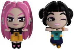 Youtooz Set figurine Youtooz Animation: Kpop Demon Hunters - Mira & Zoey (Monitor Buddiez) #9 (YOTO71288) Figurina