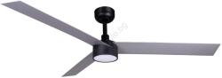 Faro Barcelona Faro 34287wt1s-led Вентилатор с димер cruiser xl 18w/230v cct (регулируема цветна температура), диаметър 160 см, сив/черен wt + ДУ (fa34287wt1s)