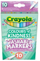 Crayola Crayola: kedves szavak vékonyhegyű filctoll készlet 10db (58-7827) (58-7827)