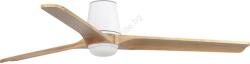 Faro Barcelona Faro 338381s-led димируем вентилатор heywood tub l 10w/230v cct Ø 132 см дърво/бяло + дистанционно управление (fa338381s)