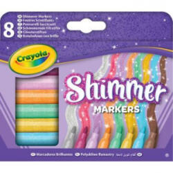 Crayola : Csillámos filctollkészlet - 8 db-os (58-8648) (58-8648)