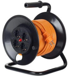 Bachmann Derulator 4 prize cordon 3X2.5 40m portocaliu IP20 Bachmann 392.440 (392.440)