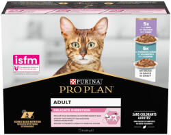 PRO PLAN 20x85g PURINA PRO PLAN Adult Delicate Digestion pulyka & hal nedves macskatáp akciósan