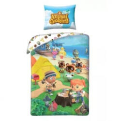 Halantex Animal Crossing ágyneműhuzat garnitúra - 140 x 200 cm (AMC-001BL) (AMC-001BL)