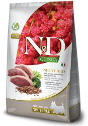 FARMINA NésD dog KÍNOA (GF) felnőtt mini, ivartalanított, kacsa, brokkoli és spárga 2 x 7 kg