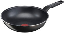 Tefal Tigai si seturi Tigaie wok Tefal XL Intense 28 cm C3841953, aluminiu, invelis antiaderent, 3.6L, tehnologia Thermo-Signal, maro - vexio