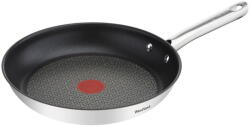 Tefal Tigai si seturi Tigaie Tefal Duetto On A7040463, 24 cm, otel inoxidabil, indicator Thermo-Spot, baza Thermo-Fusion, inductie, argintiu - vexio