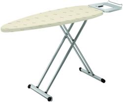 Tefal Fier de calcat Masă de călcat Pro Comfort IB5100E0, suprafață 130 x 47 cm, înălțime până la 93 cm, husă bumbac și spumă, 7.6 KG, inox, alb / bej - vexio