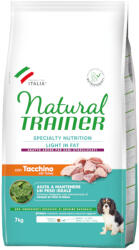 Natural Trainer 2x7kg Natural Trainer száraz kutyatáp 15% kedvezménnyel! - Light in Fat Adult Small & Toy pulyka