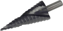 Extol lépcsős fémfúró HSS-Co, spirál, 10 lépcsős (3-12 mm, 1 mm lépcsők), befogás: 6 mm