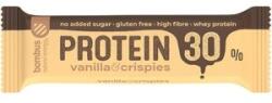 bombus Baton Proteic Vanilie si Crispies Bombus, Proteine 30%, 50 g (BB31802)