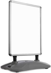 Jago Reklámállvány POST02 Ezüst 635 x 1150 x 350 mm (HS70211)