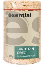 Esential'arôms Turte din Orez cu Condimente Verzi Esential'aroms, 100 g