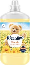 Coccolino Fresh Happy Yellow öblítőkoncentrátum 74 mosás 1702 ml - patikamra
