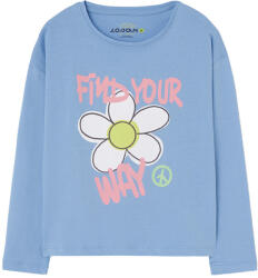 Losan Tricou cu mânecă lungă, fete, bleu, Find Your way, 2-7 ani albastru (142342)