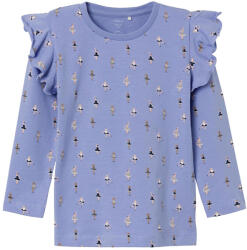 NAME IT fată tricou cu mânecă lungă albastru (13DCFA)