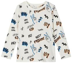 NAME IT model cu mânecă lungă tricou cu mânecă lungă pentru băieți alb (128741)