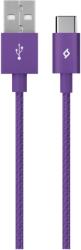 Ttec Кабел AlumiCable Type C 2.0 Charge/Data Cable, Лилав