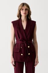 Marciano by Guess vestă cu două rânduri de nasturi pentru femei cu vâscoză RASHIDA 9BY2-KZDZZY_93X (G6YN07.W3217)