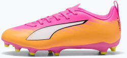PUMA Gyerek focicipő PUMA Ultra 6 Play FG/AG Jr poison pink/puma white/sun stream/bright aqua/puma black