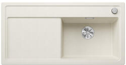 BLANCO Zenar XL 6 S egymedencés gránit mosogató csepegtetővel 100x51 cm, jobbos / törtfehér 527189 (527189)