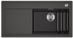 BLANCO ETAGON XL 6 S egymedencés, 100x51 cm-es gránit mosogató, csepegtetőtálcával, lefolyószabályozóval, palaszürke 528094 (528094)