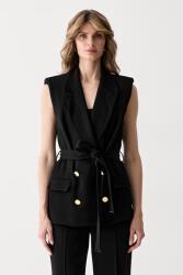 Marciano by Guess vestă cu două rânduri de nasturi pentru femei cu vâscoză RASHIDA 9BY2-KZDZZY_99X (G6YN07.W3217)