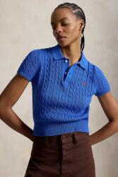 Ralph Lauren pulover cu mânecă scurtă pentru femei din bumbac 9BYA-SWD013_55A (211972118)