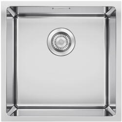 BLANCO QUATO 400-U egymedencés, 44x44 cm-es rozsdamentes mosogató 528229 (528229)