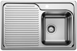 BLANCO CLASSIC 40 S jobbos egymedencés, 78x51 cm-es rozsdamentes mosogató, csepegtetőtálcával 511124 (511124)