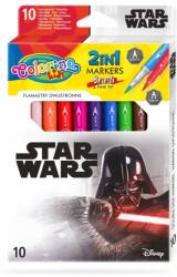 Colorino Colorino, Star Wars, markere cu doua capete, 10 culori