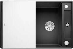 BLANCO Axia III 45 S-F Silgránit mosogató excenterrel, üveg vágólappal, fekete 525842 (525842) - szaniteresklimacenter