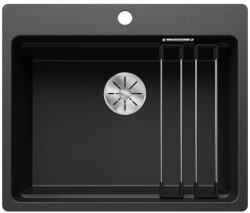BLANCO Etagon 6-F Silgranit mosogató 59x50 cm acél sínnel, antracit 527683 (527683) - szaniteresklimacenter