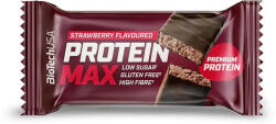 BioTechUSA Protein Max fehérjeszelet Strawberry (eper ízesítésű) 45 g (5999076259007)