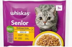 Whiskas 4x85g Senior Baromfi lakomák aszpikban FD16B - krizsopet