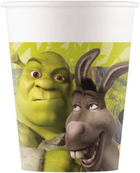  Shrek Adventure papír pohár 8 db-os 200 ml FSC (PNN98472) - aprotalpak