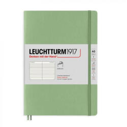 Leuchtturm Caiet A5 DR Cop. Flexibila Vernil Pastel Leuchtturm (LT361590)