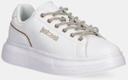 Just Cavalli bőr sportcipő - fehér Női 39 - answear - 36 990 Ft