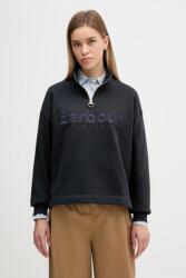 Barbour pamut melegítőfelső Sara - sötétkék 42