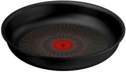 Tefal Tigai si seturi Tigaie Tefal Ingenio Excellence+ P0000624, 28 cm, invelis antiaderent, tehnologie FUSIONCORE, Thermo-Signal, aluminiu, inductie, negru - pcone