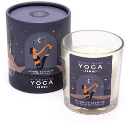 Moonshine Yoga Szójaviasz gyertya - Holdfényes jázmin (nagy)